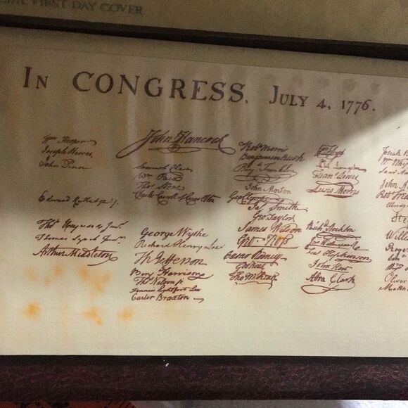 Commemorative stamp, 1976, bicentennial first day issue - Picture 6 of 7